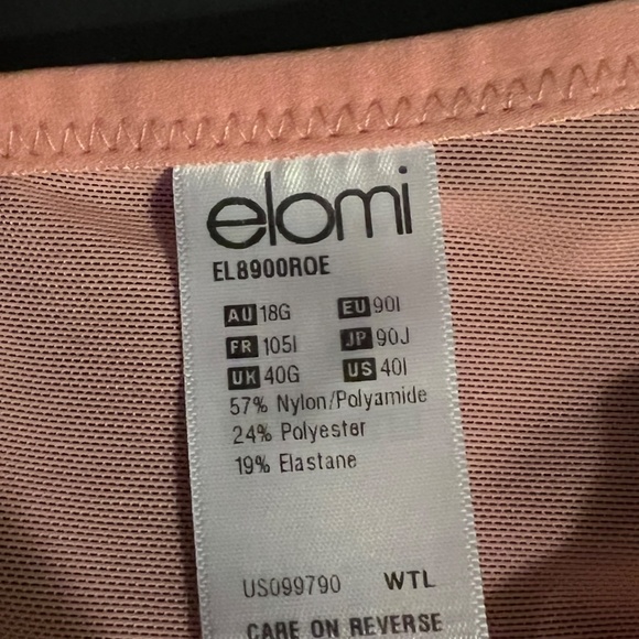 NEW Elomi Matilda Full Figure Underwire Plunge Bra - Picture 5 of 5